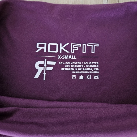 COPY - Rokfit Training Shorts, Size XS, Plum/Purple - Picture 4 of 8